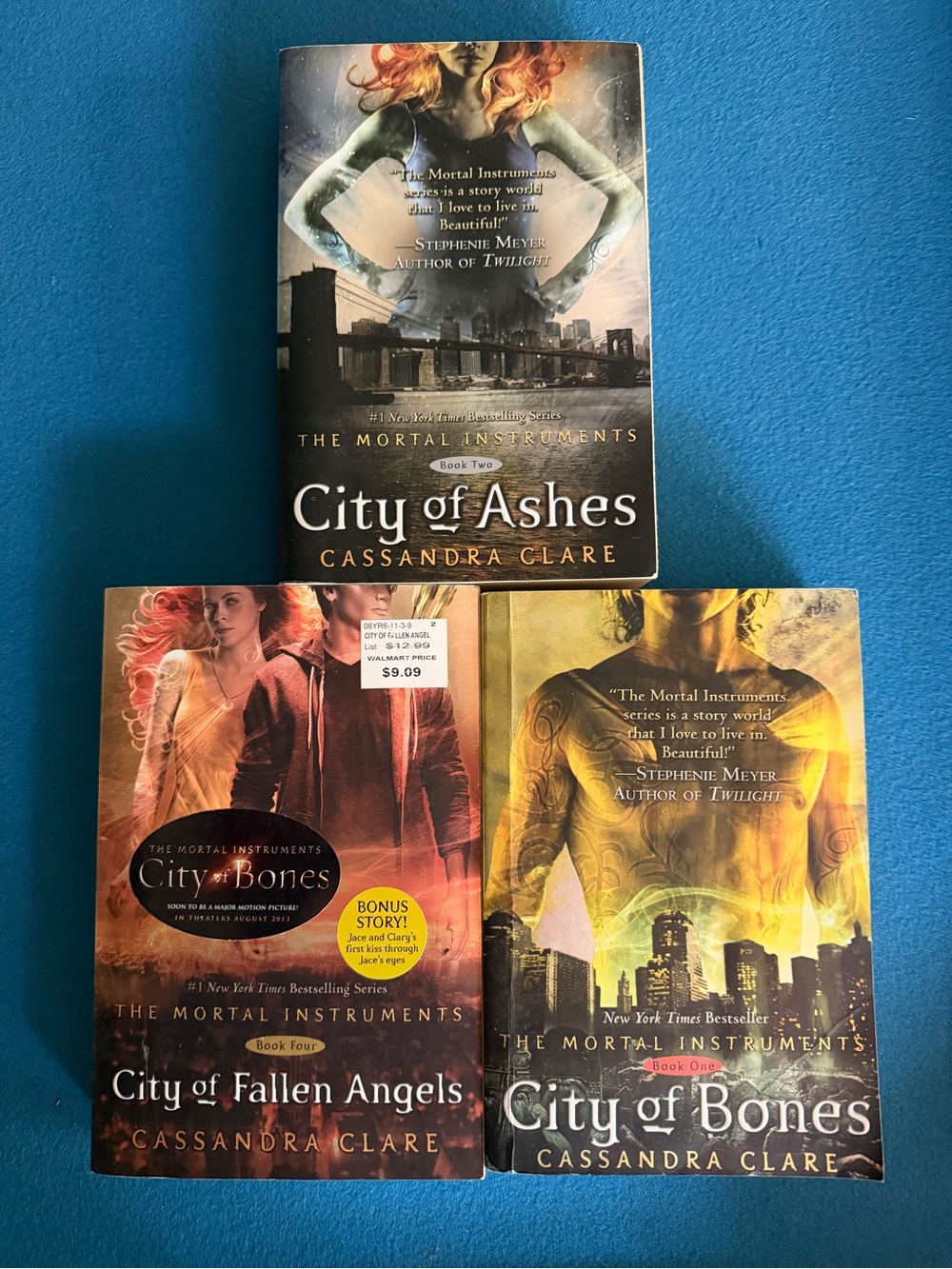 Cassandra Clare: City of Fallen Angels, City of Bones, City of Ashes GUC